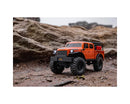 AXIAL SCX24 40S 4 DOOR DODGE POWER WAGON ROCK CRAWLER READY TO RUN ORANGE