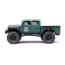 AXIAL SCX24 40S 4 DOOR DODGE POWER WAGON ROCK CRAWLER READY TO RUN GREEN