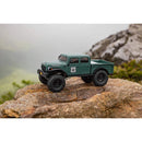 AXIAL SCX24 40S 4 DOOR DODGE POWER WAGON ROCK CRAWLER READY TO RUN GREEN