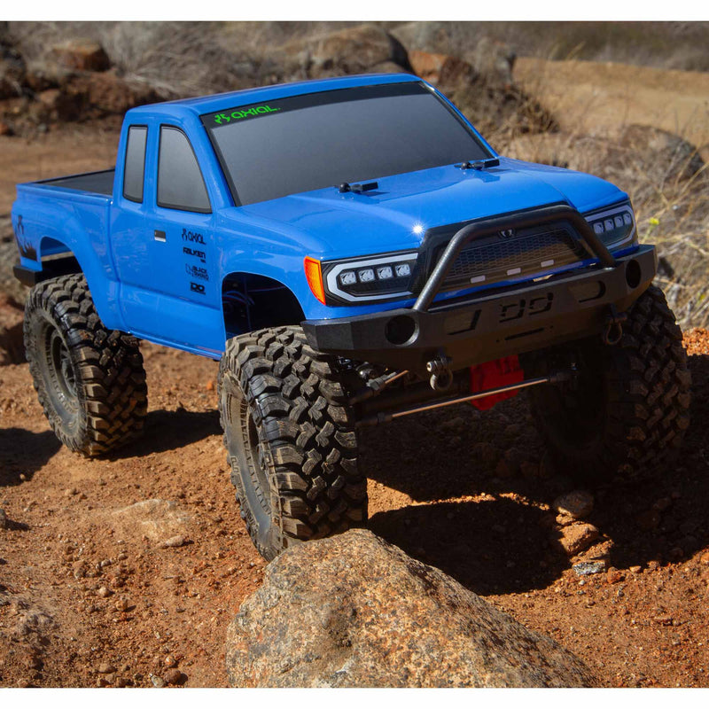 AXIAL SCX10 III BASE CAMP 1/10TH CRAWLER READY TO RUN BLUE REQUIRES BATTERY AND CHARGER