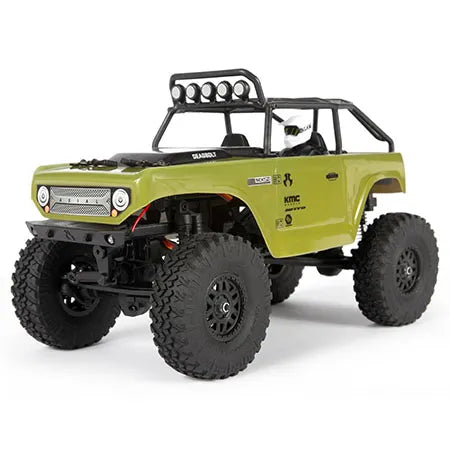 AXIAL SCX24 DEADBOLT 1/24 SCALE CRAWLER READY TO RUN GREEN WITH BATTERY AND CHARGER