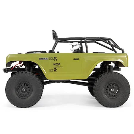 AXIAL SCX24 DEADBOLT 1/24 SCALE CRAWLER READY TO RUN GREEN WITH BATTERY AND CHARGER