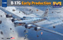 HK MODELS 01F001 B-17G EARLY PRODUCTION 1/48 SCALE PLASTIC MODEL KIT BOMBER