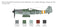 ITALERI 1312 FW190 D-9 SUPER DECAL SHEET 6 VERSIONS 1/72 SCALE PLASTIC MODEL KIT FIGHTER