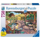 RAVENSBURGER 169412 COSY BACKYARD BLISS 750PC LARGE PIECE FORMAT JIGSAW PUZZLE