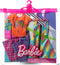 BARBIE FASHIONS WITH FLAME DRESS 2PK