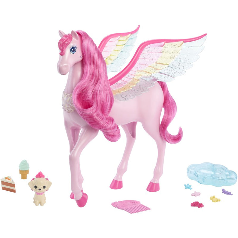 BARBIE A TOUCH OF MAGIC PEGASUS AND ACCESSORIES