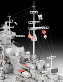 REVELL 05040 BISMARCK BATTLESHIP 1/350 SCALE PLASTIC MODEL KIT