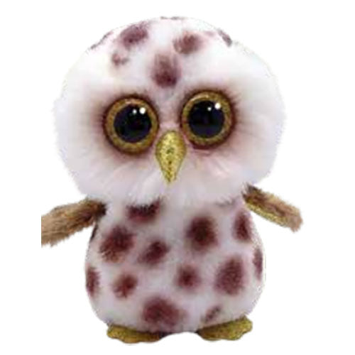 TY BEANIE BOOS WHOOLIE SPOTTED OWL REGULAR PLUSH