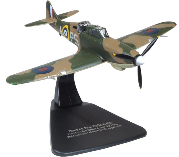 OXFORD AC109 BOULTON PAUL DEFIANT 264 SQUADRON RAF HORNCHURCH 1940 1/72 DIECAST MODEL AIRCRAFT