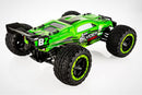 BLACKZON 540202 SLYDER TURBO 2S BRUSHLESS STADIUM TRUCK GREEN 1/16 SCALE  4WD