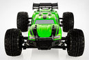 BLACKZON 540202 SLYDER TURBO 2S BRUSHLESS STADIUM TRUCK GREEN 1/16 SCALE  4WD