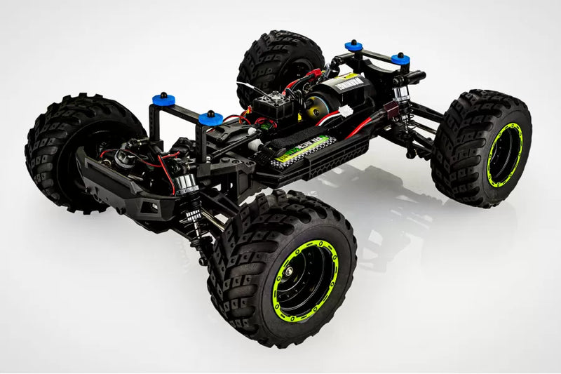 BLACKZON 540230 1/12 SCALE SMYTER MT TURBO 4WD 3S COMPATIBLE (SOLD SEPERATELY) BRUSHLESS GREEN INCLUDES 2S BATTERY AND CHARGER