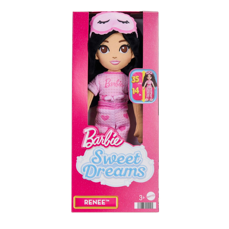 BARBIE SWEET DREAMS RENEE 35CM PLUSH DOLL