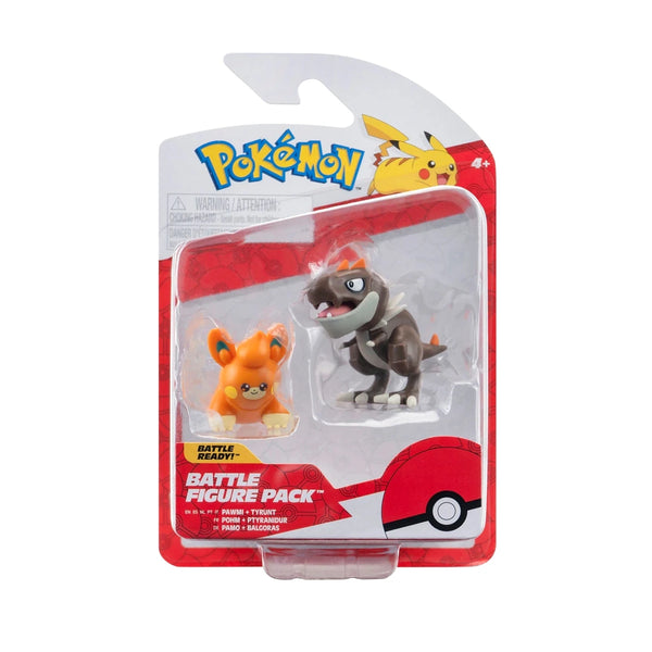 POKEMON BATTLE FIGURE PACK - PAWMI AND TYRUNT