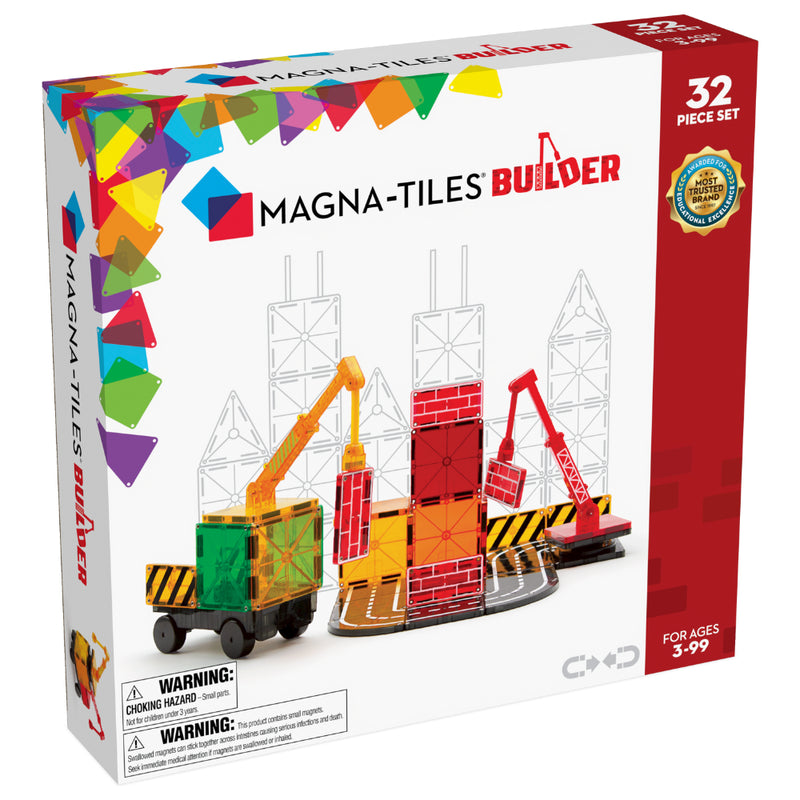 MAGNA-TILES  BUILDER 32 PIECE SET