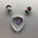 COTTON CANDY KIDS XMAS HEADBAND SNOWMAN