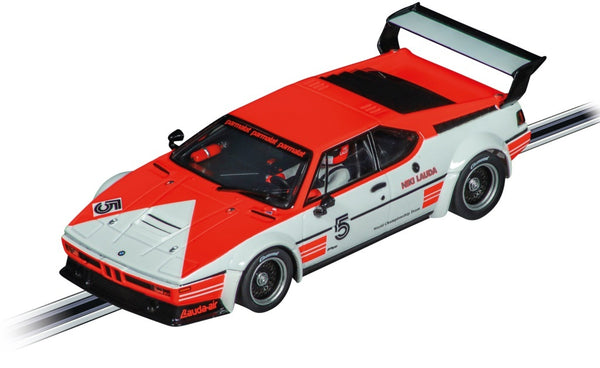 CARRERA DIGITAL 132 BMW M1 PROCAR #5 HOCKENHEIM 1979 NICKI LAUDA SLOT CAR