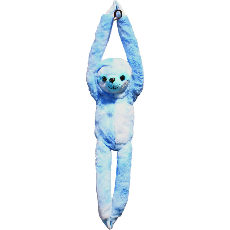 COTTON CANDY SLP26 HANGING SLOTH LEO BLUE MULTICOLOUR PLUSH