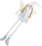 COTTON CANDY MEDIUM WHITE ANGEL WITH HANGING LEGS