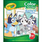 CRAYOLA COLOUR AND STICKER BOOK - BLUEY 32PG