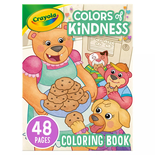 CRAYOLA COLORS OF KINDNESS COLOURING BOOK 48PG