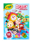 CRAYOLA NURSERY RHYMES COLOURING BOOK WITH STICKERS 96PG