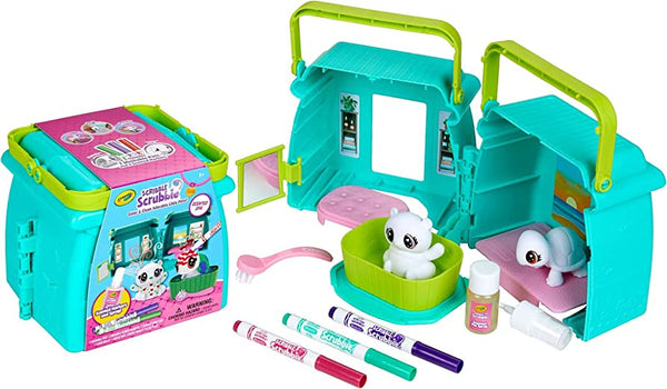 CRAYOLA SCRIBBLE SCRUBBIE PETS - SCENTED SPA PLAYSET