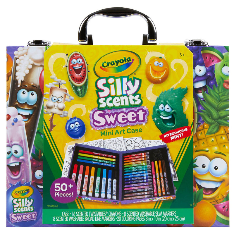 CRAYOLA SILLY SCENTS SWEET MINI ART CASE