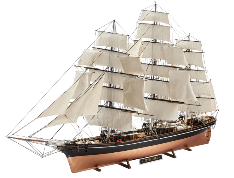 REVELL 05422 CUTTY SARK TEA CLIPPER 1/96 SCALE PLASTIC MODEL KIT SHIP