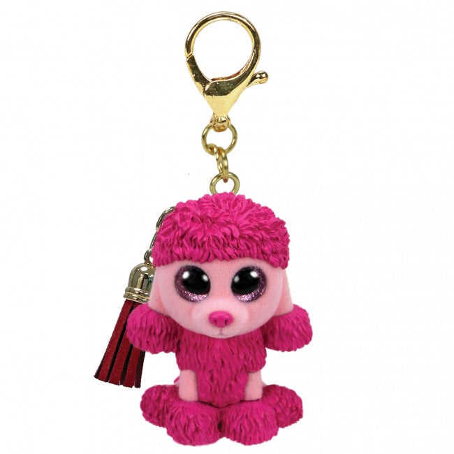 TY MINI BOOS PATSY POODLE CLIP