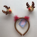 COTTON CANDY KIDS XMAS HEADBAND REINDEER