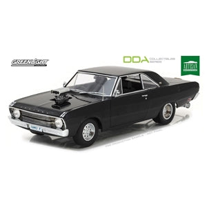 DDA COLLECTIBLES SERIES1969 CHRYSLER VF VALIANT DRAG GLOSS BLACK WITH TUNNEL RAM 1:18 LIMITED EDITION DIECAST