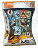 CROWN 19936 JURASSIC WORLD 3 SNAP CARD GAME