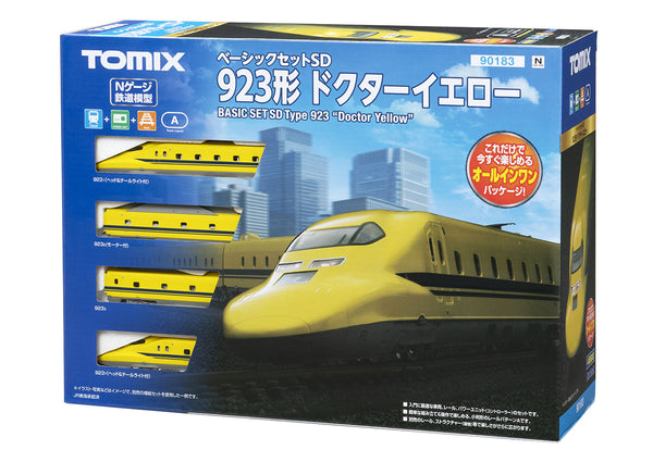 TOMIX 90183 N GAUGE BASIC SET SD TYPE 925 DOCTOR YELLOW N GAUGE TRAIN SET