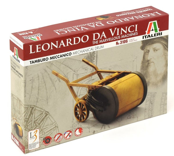 ITALERI 3106 LEONARDO DA VINCI MECHANICAL DRUM