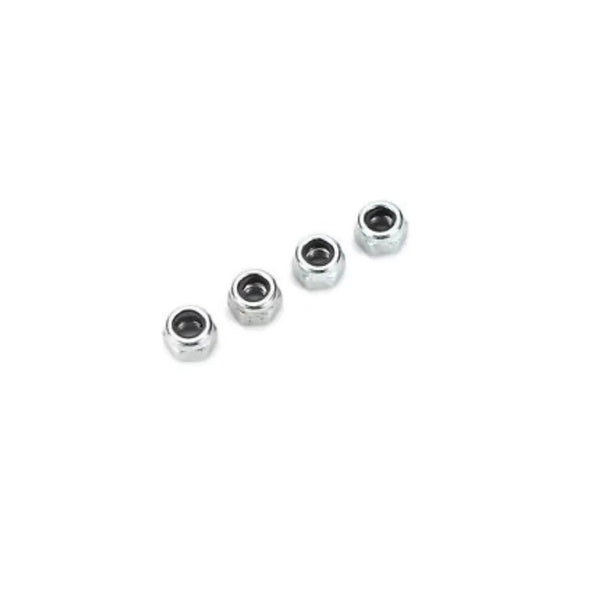 DU-BRO 2101 NYLON INSERT LOCK NUTS 3MM (4 PACK)