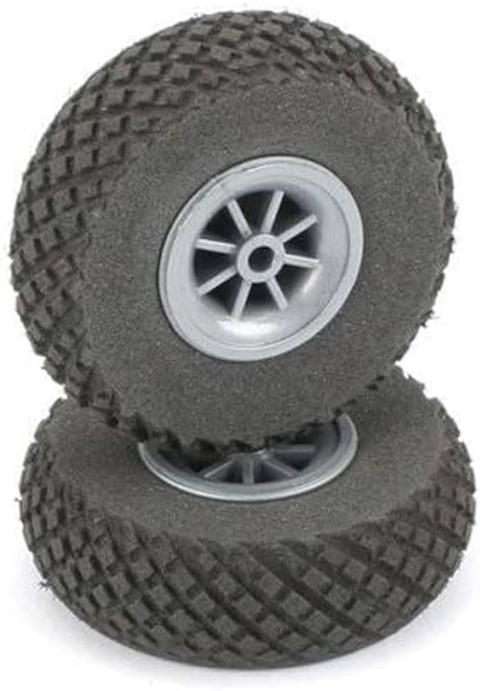 DU-BRO 250DL - 2-1/2 INCH DIAMOND LITE WHEELS 2 PIECES