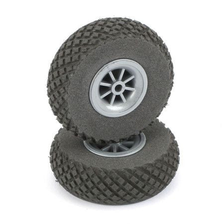 DU-BRO 300DL - 3 INCH DIAMOND LITE WHEELS 2 PIECES