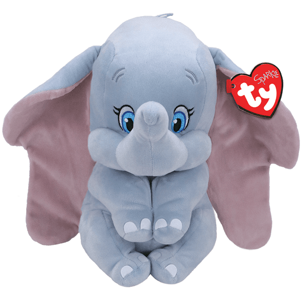 TY SPARKLE DISNEY DUMBO ELEPHANT MEDIUM PLUSH