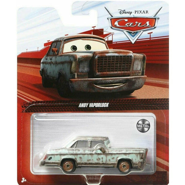 DISNEY PIXAR CARS ANDY VAPORLOCK METAL DIECAST