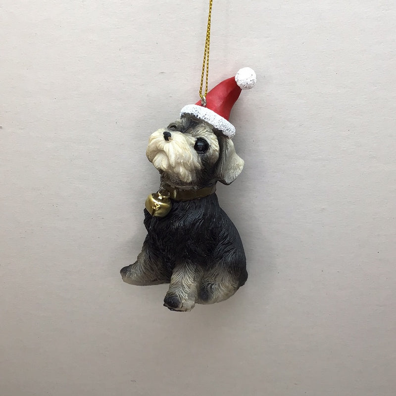 CHLOES GARDEN CHRISTMAS HANGING DECORATION SCOTTISH TERRIER PUPPY