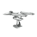 METAL EARTH MMS280 STAR TREK USS ENTERPRISE NCC-1701 3D METAL MODEL KIT