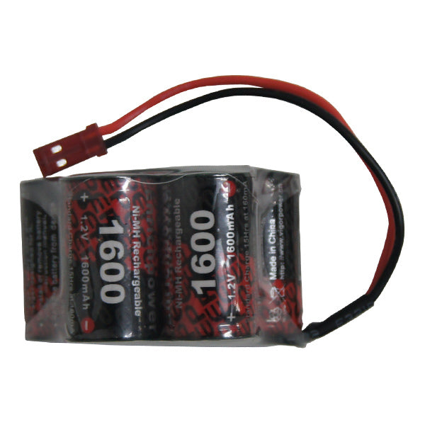 EP BATTERY RECEIVER HUMP 1600MAH 6V WITH JST PLUG