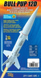 ESTES 7000 BULL PUP 12D ADVANCED MODEL ROCKET KIT 18MM ENGINE 1/9 SCALE MODEL OF USAF AGM-12D AIR TO GROUND MISSILE