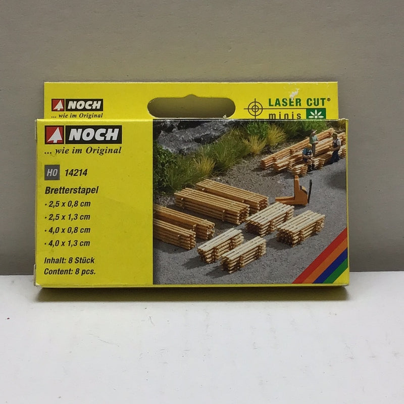 NOCH 14214 PILES OF PLANKS HO SCALE