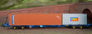 HORNBY R60042 EVERGREEN 40 FOOT AND 20 FOOT CONTAINERS HO/OO GAUGE FOR KFA TRAIN WAGON