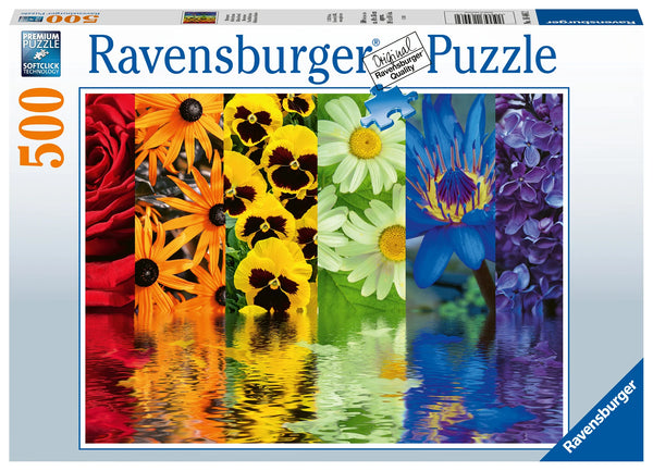 RAVENSBURGER 164462 FLORAL REFLECTIONS 500PC JIGSAW PUZZLE