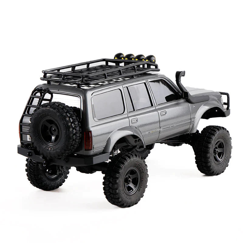 FMS 1/18 TOYOTA LANDCRUISER FCX18 LC80 SCALE CRAWLER GRAY READY TO RUN