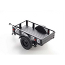 FMS 1/18 1/12 UTILITY TRAILER B BLACK FOR RC CRAWLER